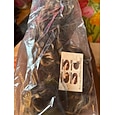 Peluca de encaje sintético Profundo rizado Estilo 32 pulgada Sombra Parte media Parte delantera de encaje 13x4x1 T Peluca Mujer Peluca Marrón Claro / Auburn