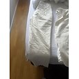 Pour des hommes Costumes en lin Mariage à la plage Blanche Printemps, Automne, Hiver, Été Costume / Tailleur Revers Cranté Couleur Unie Coupe Standard 2 pièces Simple Boutonnage Deux Boutons