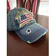 Gorra de béisbol vaquera desgastada conmemorativa del 250.º aniversario de Estados Unidos, bandera estadounidense, gorra vintage estadounidense (1776-2026), gorra patriótica del Día de la