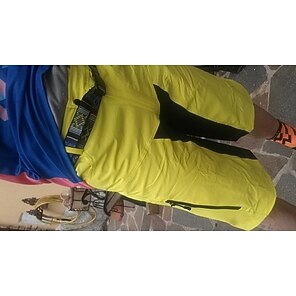 Arsuxeo Per uomo Pantaloncini per MTB Bicicletta Pantaloncini / Cosciali Pantaloncini  Pantaloncini per MTB Ciclismo da montagna Cicismo su strada Gli sport  Collage Giallo Chiaro Azzurro chiaro del 4181882 2022 a $36.95
