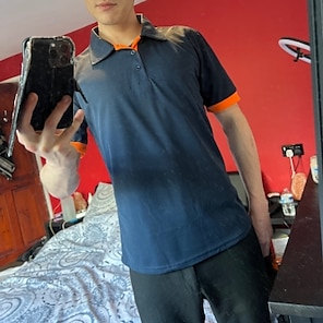 Herr Golftröja Polo Ledigt Sport Klassisk Kortärmad Grundläggande Ledigt Ensfärgat Slät Knapp Fram Sommar Vår Normal Äppelgrå Ljusrosa Guldgul Sjöblå Gul och Marin Svart Golftröja