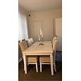 Stuhlhusse für Esszimmerstühle, Stretch-Stuhlsitzbezug, weich, einfarbig, burgunderrot, einfarbig, strapazierfähig, waschbar, Möbelschutz für Esszimmerparty