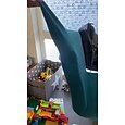 Stretch-Barhockerbezug, Thekenhocker, Kneipenstuhl-Schonbezug, Burgunderrot/Schwarz, für Esszimmer, Café, Barhocker-Schonbezug, abnehmbarer Möbelstuhl-Sitzbezug, Jacquard-Stoff mit elastischem Boden