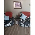 housse de canapé inclinable extensible housse de canapé housse de canapé avec poche protecteur de meubles lavable pour enfants, animaux domestiques, chiens, chats
