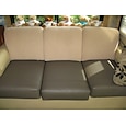 stretch soffa sittdyna överdrag täcka elastisk soffa fåtölj loveseat 4 eller 3 sits grå enkel solid mjuk tålig tvättbar