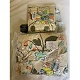 fodera per pouf elasticizzato con stampa floreale spandex rettangolari elastici elasticizzati coprioggetti pieghevoli poggiapiedi removibili per proteggere le fodere dei poggiapiedi