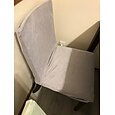 stretch spisestuestoltrekk grønn stolsete slipcover fløyelstrikk til middagsselskap hotell bryllup myk vaskbar