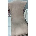 Housse de chaise de salle à manger housse de siège de chaise extensible en daim hydrofuge doux couleur unie durable lavable protecteur de meubles pour la fête de la salle à manger