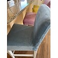 fodera per sgabello da bar in velluto elasticizzato bordeaux altezza bancone fodera per sedia da pub per sala da pranzo bar antiscivolo con fondo elastico stile spesso e morbido