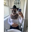 Halloween-hodeskallemaske Resident Evil Horror Skummelt Realistisk Forferdelig Helhodet Skjelett Biokjemisk Maske Til Halloween 2025, Voksne Kostymer Hodeskallemaske Indie Station Demon Zombie Skjelettmaske