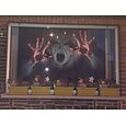 halloween decoraties monster vakantie wandtapijt kunst decor deken gordijn picknick tafelkleed hangend huis slaapkamer woonkamer slaapzaal decoratie psychedelisch bloedige hand zombie achtervolgd eng