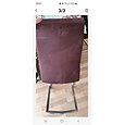 Housse de chaise de salle à manger housse de siège de chaise extensible en daim hydrofuge doux couleur unie durable lavable protecteur de meubles pour la fête de la salle à manger