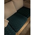 stretch bank zitkussen hoes hoes elastische bank fauteuil loveseat 4 of 3 zits grijs effen effen zacht duurzaam wasbaar