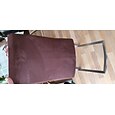Housse de chaise de salle à manger housse de siège de chaise extensible en daim hydrofuge doux couleur unie durable lavable protecteur de meubles pour la fête de la salle à manger