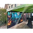 halloween dekorationer gobeläng jack o lykta pumpa dekor väggkonst stor hängande gobeläng väggmålning dekor fotografi bakgrund filt gardin hem sovrum vardagsrum fladdermus spökhus kyrkogård