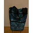 opvouwbare winkelwagen trolley tas met wielen opvouwbare boodschappentassen herbruikbare boodschappentassen voedsel organizer groenten tas