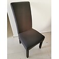 capas para cadeiras de jantar, capa elástica para cadeiras cor de vinho, capas protetoras para cadeiras com encosto alto de elastano, capa de assento com elástico para sala de jantar, casamento