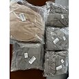 stretch soffa sittdyna överdrag täcka elastisk soffa fåtölj loveseat 4 eller 3 sits grå enkel solid mjuk tålig tvättbar