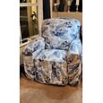 Stretch-Bezüge für Relaxsessel, Schonbezug mit Grafikdruck, rutschfester Spannbezug, Sofa-Möbelschutz mit elastischer Unterseite (beinhaltet 1 Rückenlehnenbezug, 1 Sitzbezug, 2 Armlehnenbezüge)