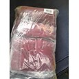 6-teilige Stuhlhussen in Burgunderrot, Spandex, hohe Rückenlehne, Stuhlschutzbezüge für Esszimmerstühle, Sitzbezug mit Gummiband für Esszimmer, Hochzeit, Zeremonie, Bankett
