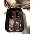 4 ice cube skull ball skeleton mold diy skull ice box silicone mold diy homemade for party bar halloween