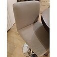 2 Stück Stretch-Barhocker-Bezüge, Pub-Thekenhocker, Stuhlhussen, quadratisch, drehbar, Barhocker, burgunderrot, Stuhlhussen für Esszimmer, Café, Sitzbezüge, rutschfest, mit elastischer Unterseite