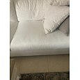 stretch soffa sittdyna överdrag täcka elastisk soffa fåtölj loveseat 4 eller 3 sits grå enkel solid mjuk tålig tvättbar