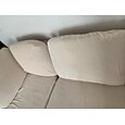 Stretch-Sofa Sitzkissenbezug Schonbezug elastischer Couch-Anreihsessel 2er-Sessel 4- oder 3-Sitzer L-Form solide weich strapazierfähig waschbar