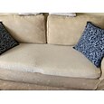 stretch waterafstotend bank zitkussen hoes bordeaux jacquard hoes elastische bank fauteuil tweezitsbank 4 of 3 zits grijs effen effen zacht duurzaam wasbaar