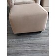 Capa otomana elástica capa otomana quadrada capa protetora para móveis dobrável para armazenamento banquinho protetor para móveis capa macia com fundo elástico