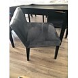 fodera per sgabello da bar in velluto elasticizzato bordeaux altezza bancone fodera per sedia da pub per sala da pranzo bar antiscivolo con fondo elastico stile spesso e morbido