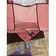 1 grote opbergtas voor kleding onder het bed met verstevigde handgreep, opbergvakken voor beddengoed, dekbedden, kleding, kast, transparant venster, stevige ritsen