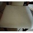 2 uds funda de asiento para silla de comedor funda elástica para silla negro suave liso color sólido duradero protector de muebles lavable para fiesta de comedor