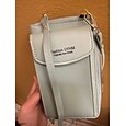 kvinners crossbody-vesker i pu-skinn med stor kapasitet glidelåsveske clutch telefonlommebok skulderveske