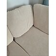 Stretch-Sofa Sitzkissenbezug Schonbezug elastischer Couch-Anreihsessel 2er-Sessel 4- oder 3-Sitzer L-Form solide weich strapazierfähig waschbar