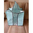 1 grote opbergtas voor kleding onder het bed met verstevigde handgreep, opbergvakken voor beddengoed, dekbedden, kleding, kast, transparant venster, stevige ritsen