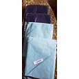 1 grote opbergtas voor kleding onder het bed met verstevigde handgreep, opbergvakken voor beddengoed, dekbedden, kleding, kast, transparant venster, stevige ritsen