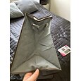 1 grote opbergtas voor kleding onder het bed met verstevigde handgreep, opbergvakken voor beddengoed, dekbedden, kleding, kast, transparant venster, stevige ritsen