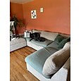 stretch soffa sittdyna överdrag täcka elastisk soffa fåtölj loveseat 4 eller 3 sits grå enkel solid mjuk tålig tvättbar