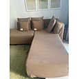 staubdichte, allmächtige Schonbezüge, Stretch-Sofabezug in L-Form, Burgunderrot, superweicher Stoff, Sofabezug mit einem kostenlosen Boster-Case, moderner Sofabezug für das Wohnzimmer, Möbelschutz
