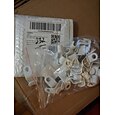 15点　ハンガーワードローブクローゼット用接続フック 15個接続フックレール 収納オーガナイザーフック 洋服オーガナイザーリンクフック　プラスチック 収納 便利 シャツ