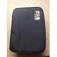 elektronik organizer, rejse universal kabel organizer taske, vandtæt elektronisk tilbehør opbevaring etui, oplader, telefon, usb, sd kort, harddiske, power bank, ledninger 9,45*7,09*3,94 tommer
