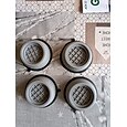 4 x Anti-Vibrations-Füße, Gummimatte, Slipstop, leiser Universal-Waschmaschinen-Kühlschrank-Stützdämpfer