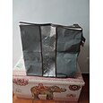 1db nagy tárolótáska rendszerező ruhák ágy alatti tároló megerősített fogantyúval, ágynemű tárolóedények, paplanok, ruházat, szekrény, átlátszó ablak, erős cipzárak