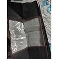 1 grote opbergtas voor kleding onder het bed met verstevigde handgreep, opbergvakken voor beddengoed, dekbedden, kleding, kast, transparant venster, stevige ritsen