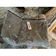 1 grand sac de rangement pour vêtements sous le lit avec poignée renforcée, conteneurs de rangement pour literie, couettes, vêtements, placard, fenêtre transparente, fermetures éclair robustes