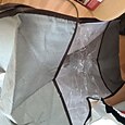 1 bolsa de almacenamiento grande organizadora de ropa debajo de la cama con asa reforzada, contenedores de almacenamiento para ropa de cama, edredones, ropa, armario, ventana transparente, cremalleras resistentes