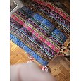 Almofada de chão boho, almofadas de assento de chão quadrado tatami grande almofada de meditação para adultos, almofadas quadradas para sala de estar de ioga decoração de casa, espuma de memória