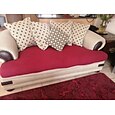stretch soffa sittdyna överdrag täcka elastisk soffa fåtölj loveseat 4 eller 3 sits grå enkel solid mjuk tålig tvättbar