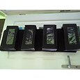 fyra rutnät non-woven pvc garderob hängande förvaring hängande väska dörrförvaring hängande vägg mobiltelefon förvaringsväska hängande spjälsäng underkläder hängande förvaringsväska